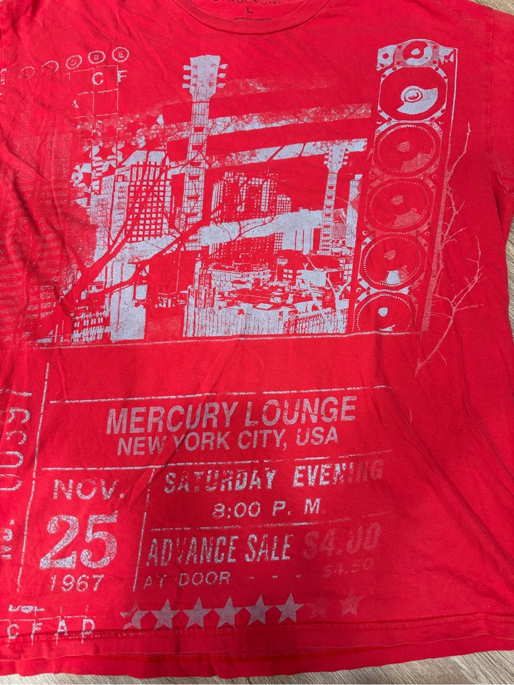 Vintage Mercury Lounge NY T-shirt - Picture 2 of 3